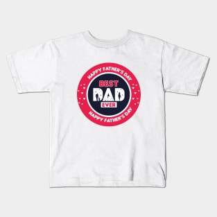 Happy Fathers Day Kids T-Shirt